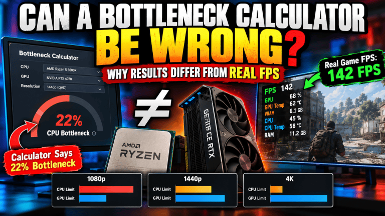 Can a Bottleneck Calculator Be Wrong? Why Results Differ From Real FPS